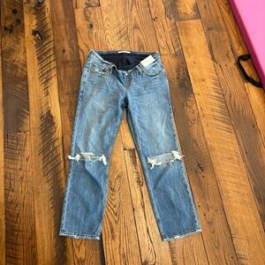 Abercrombie Maternity & Fitch Light Blue Straight Leg Jeans